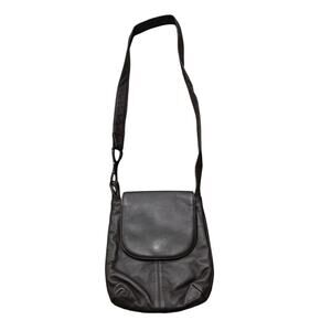 Vintage Viva Bags of California Brown Leather Crossbody Purse Bag